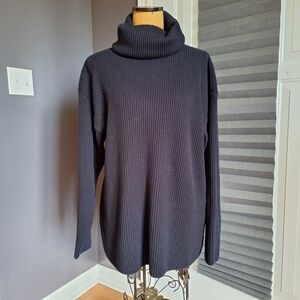 Di Marco VINTAGE Women's Black Turtleneck Sweater Size XL